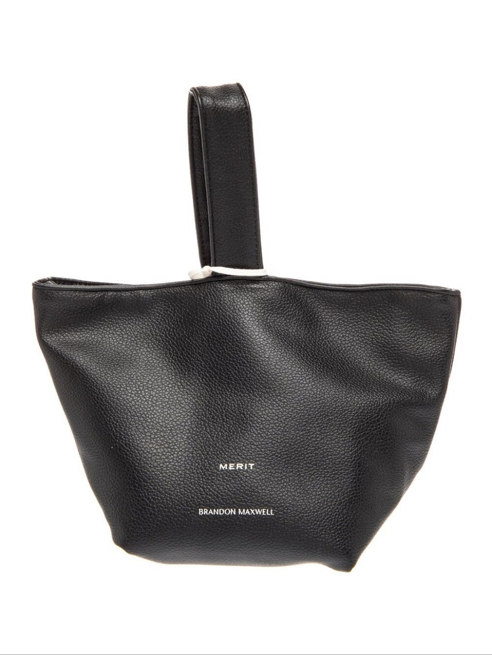 Brandon Maxwell X Merit Leather Mini Tote - Picture 2 of 5